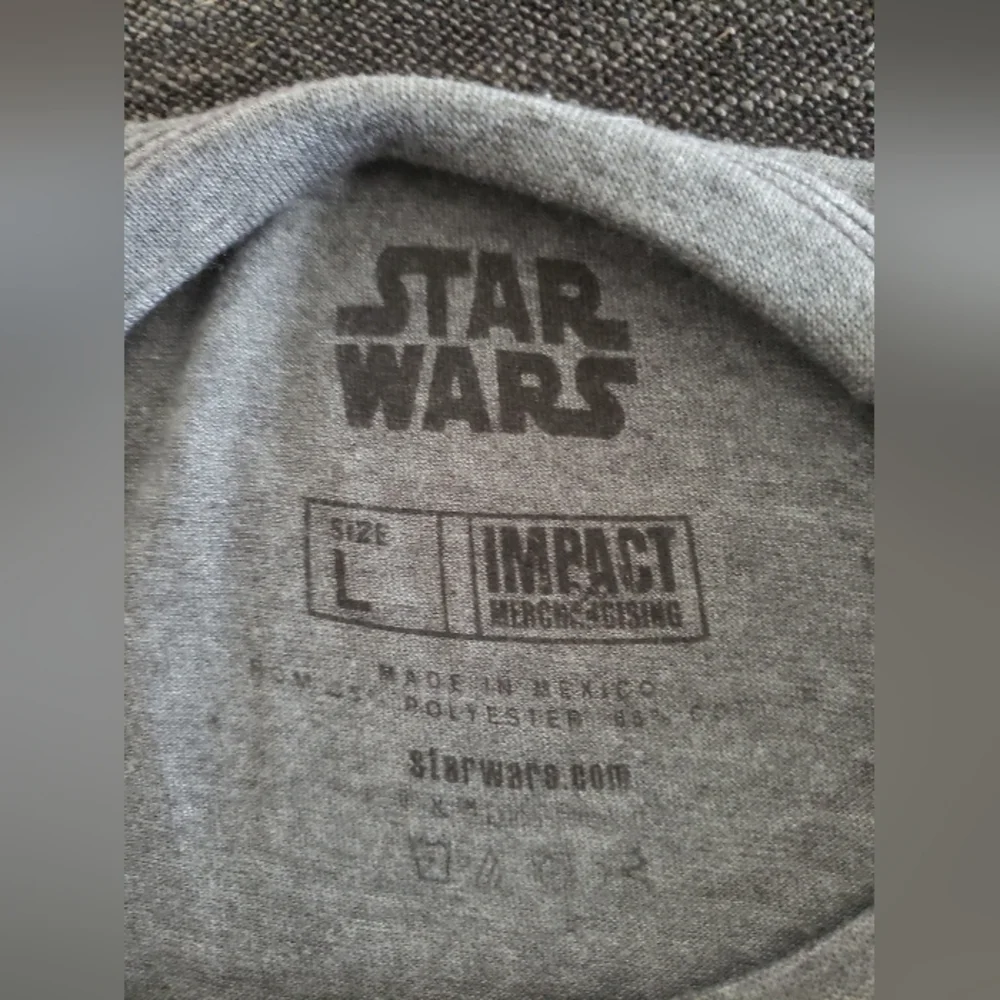 Impact The Mandalorion Baby Yoda Tshirt Grey L - Picture 4 of 4
